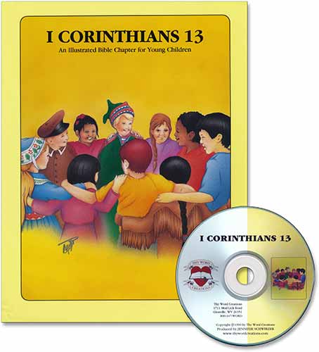 Young Children's Chapter Memory Book & CD: 1 Cor 13 [NKJV]