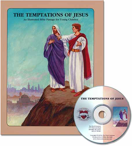 Young Children's Chapter Memory Book & CD: Temptations of Jesus