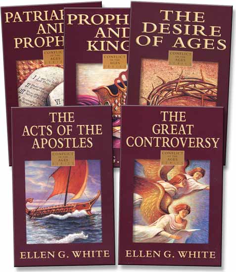 Conflict of the Ages Set (Paper, 5 volume set, original page #s