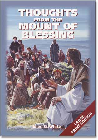 Thoughts From the Mount of Blessing (Large Print)