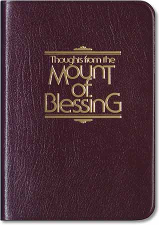 Thoughts From the Mount of Blessing (Genuine leather)