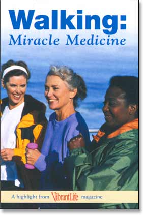 Walking: Miracle Medicine (100) - Vibrant Life Tract