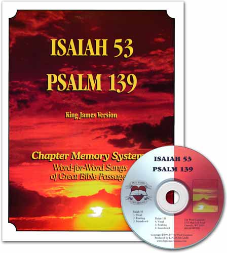 Chapter Memory System Book & CD - Isaiah 53/Psalm 139 [KJV]
