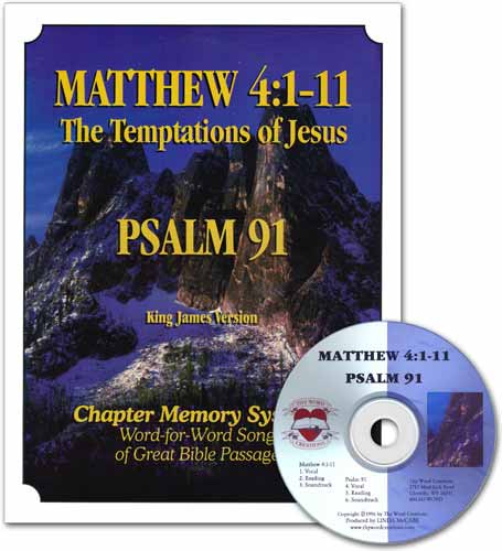 Chapter Memory System Book & CD - Matt 4:1-11/Psalm 91 [KJV]