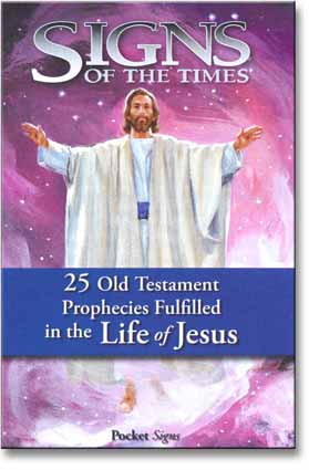 25 Old Testament Prophecies Fulfilled—Pocket <i>Signs</i> (100)