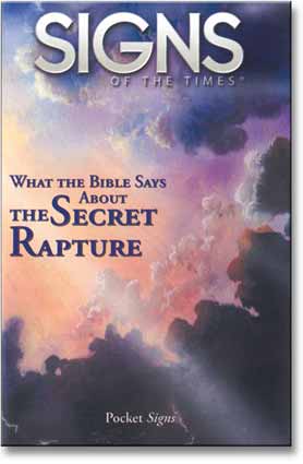 What the Bible Says About Secret Rapture—Pocket <i>Signs</i> (100)